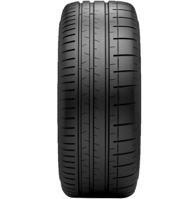 Etichetta pneumatici UE PZERO CORSA (PZC4), 265/35 R21 101Y - Grado di aderenza su bagnato: B, Livello di efficienza nei consumi: D, Rumore nominale: 73dB